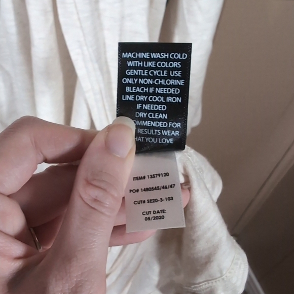 Torrid Super Soft Knits Duster Size 5X Open Jacket Oatmeal Beige New NWT - Picture 7 of 8